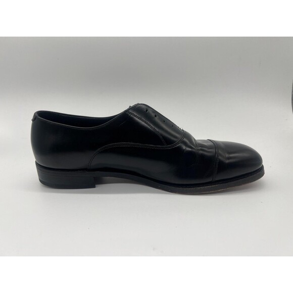 Florsheim Men\'s Size 11 E Black Leather Cap Toe Oxford Dress Shoes 509449 main image 5